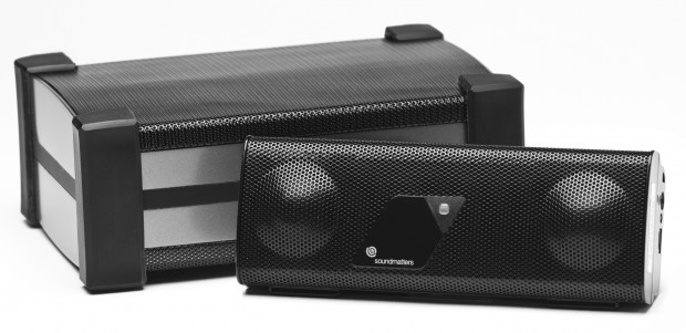 Soundmatters Foxlo mit Lautsprecher Foxl (Bild: Soundmatters)